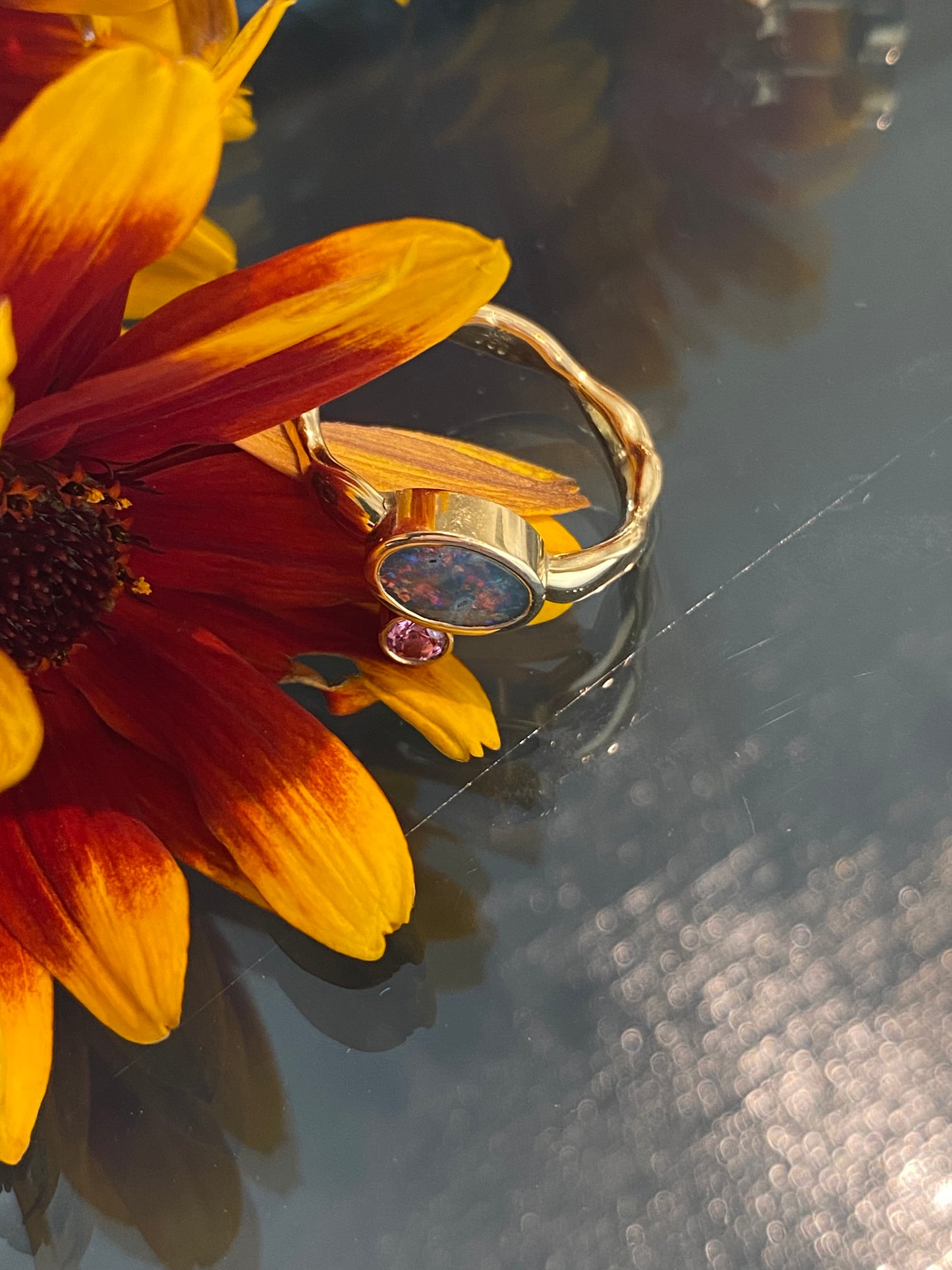 DARK OPAL RING