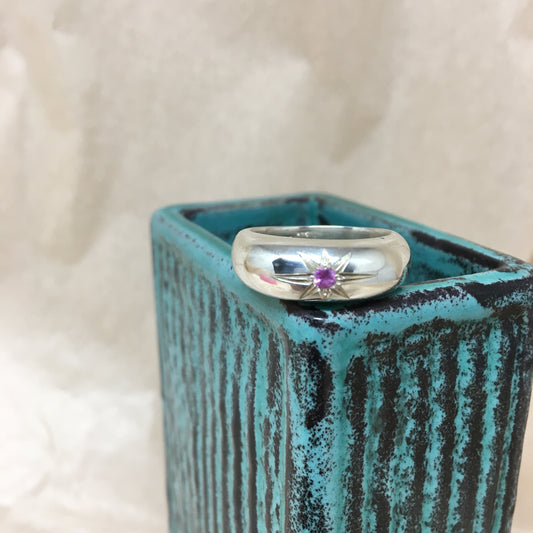 Silver Star Ring