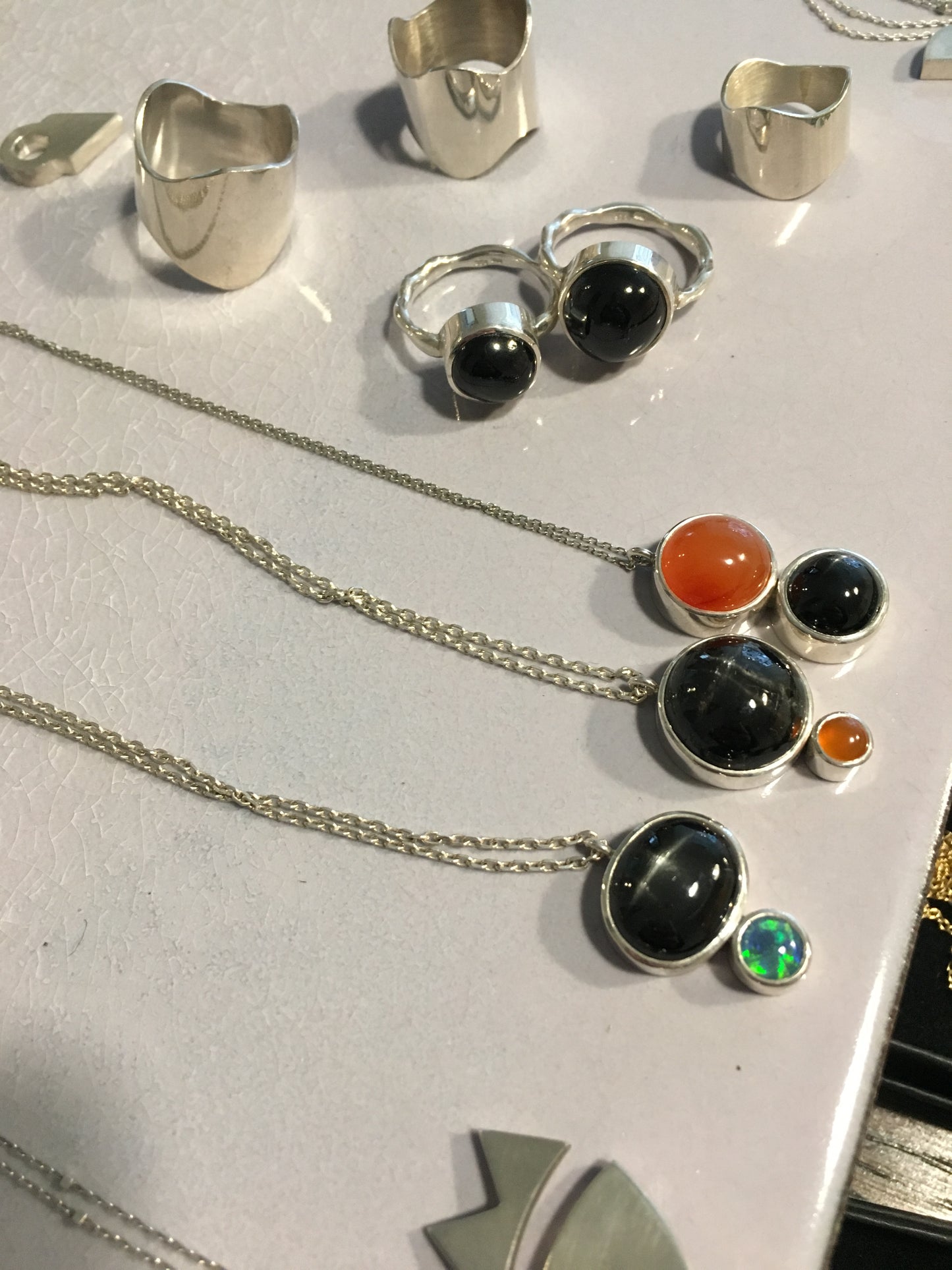 Star Diopside Liquid ring.
