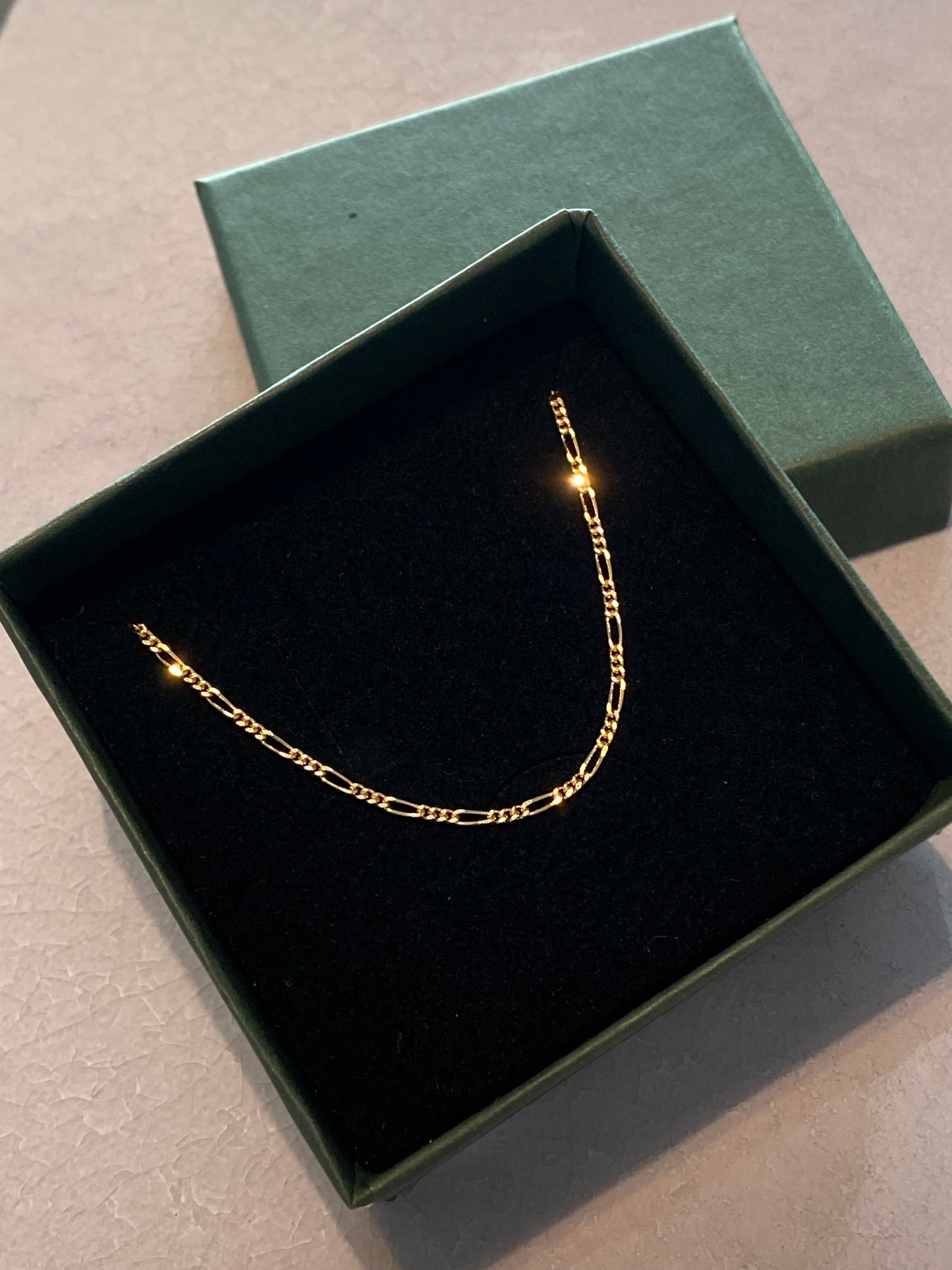 Figaro Chain 18 kt.