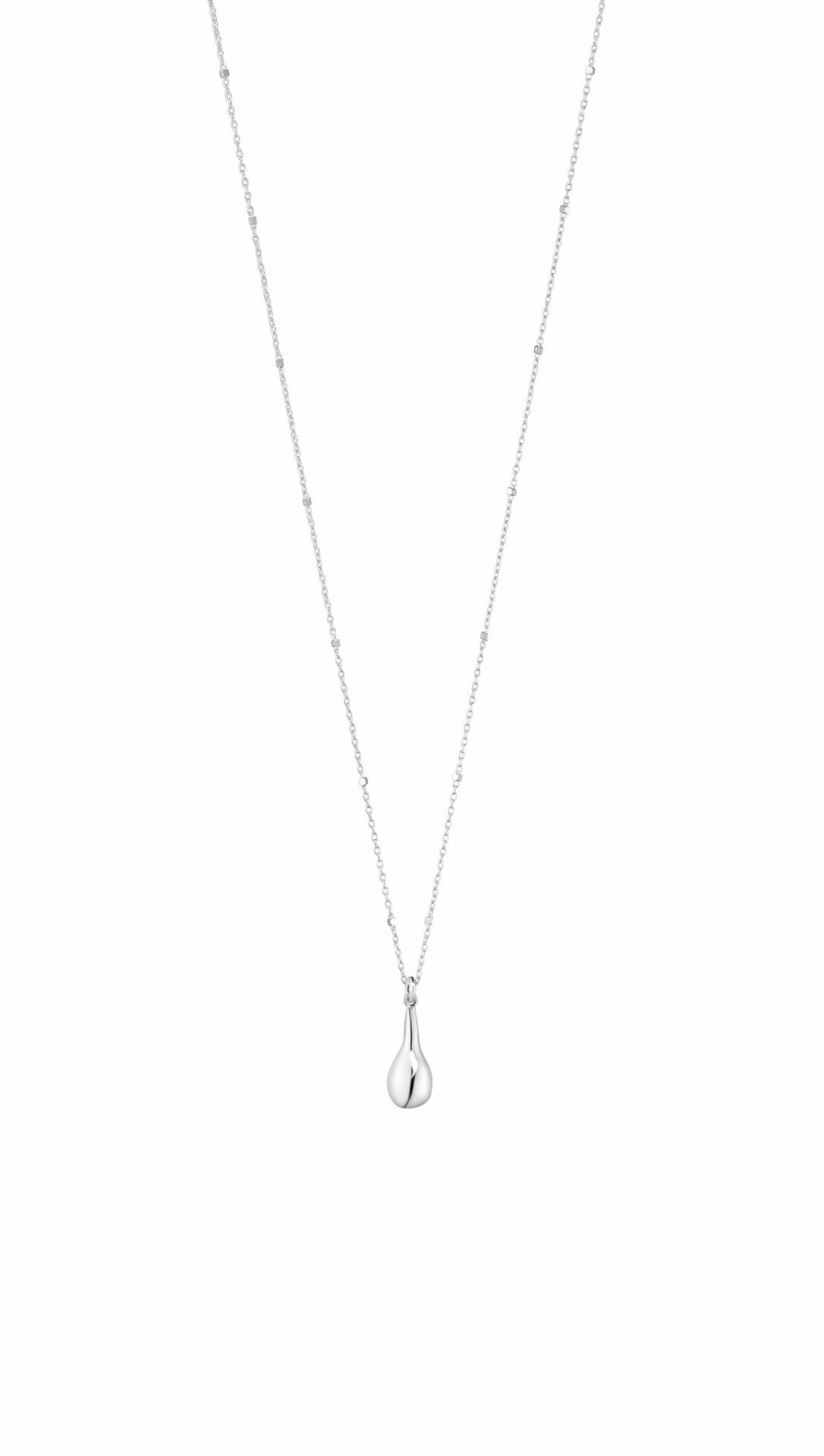 MINI TEARDROP · NECKLACE · SILVER