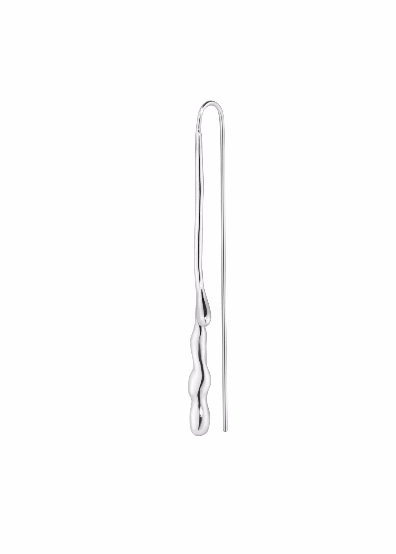 THIN TEARDROP · EARRING · SILVER