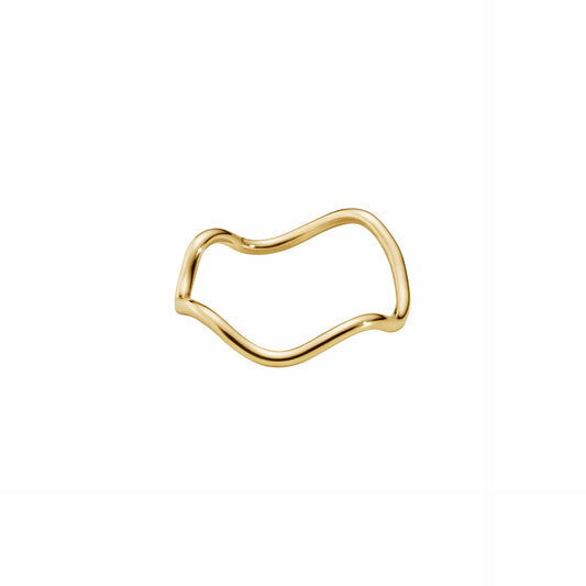 THIN WAVE · RING · 18KT. GOLD