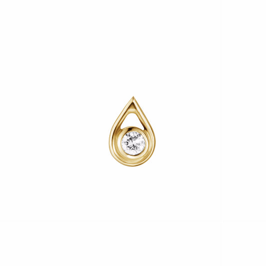 DIAMOND EMBRACE · EARRING · 18KT. GOLD W. DIAMOND